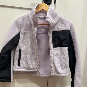 The North Face Kids' Fleece Mashup Jacket - Lavender and Black